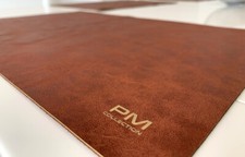 6er Tischset in Lora Leder