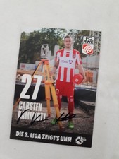 FC Rot Weiss Erfurt Carsten Kammlott original handsignierte Autogrammkarte