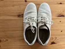 ECCO Damen Leder Halbschuhe Schnürschuh ECCO-light hellbraun/beige Gr.39