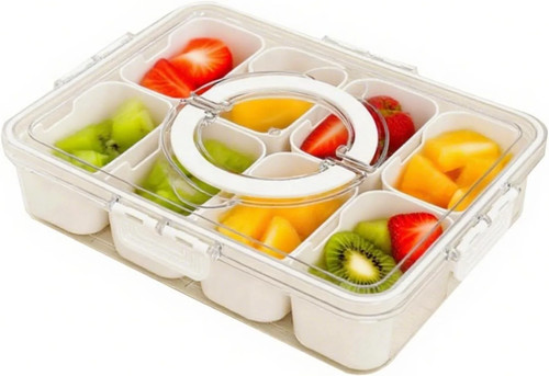 Snackbox mit fächern und - mit,