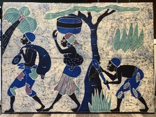 African Local Life Print On