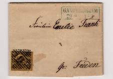 Braunschweig Faltbrief MiNr. 6