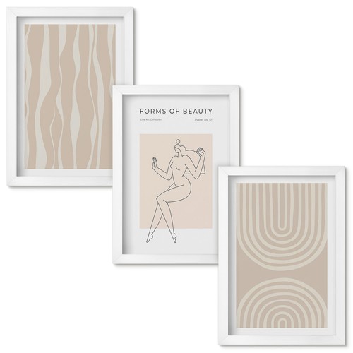 Design wandbilder set - design,