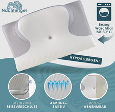 Orthopädisches Kissen, Ergonomisches Kopfkissen Nackenschmerzen aus Memory Foam