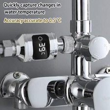 Digitale Dusche Temperatur LED Anzeige Wasser Thermometer Monitor Echtzeit