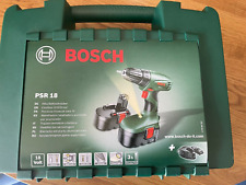 Bosch Akku Bohrschrauber PSR 18 im Koffer