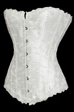 exclusive Vollbrust Corsage Hochzeit Handschuhe Satin Mieder Wäschebeutel