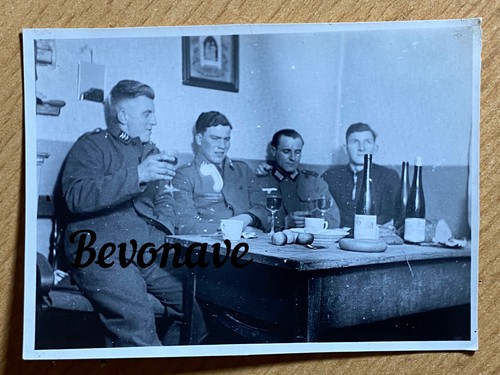 Foto ww2 soldaten trinken - 2.wk,