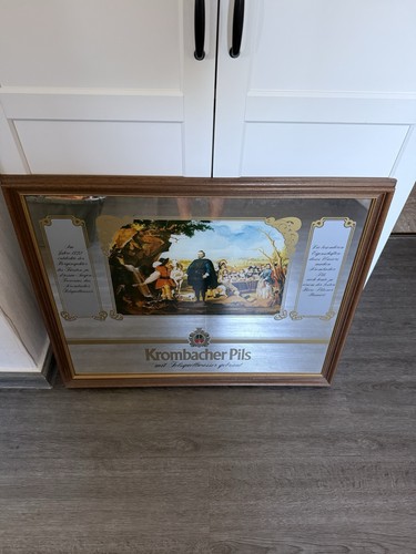 Krombacher werbespiegel 70er - krombacher,