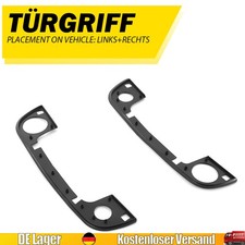 2x Gummi Dichtung Türgriff