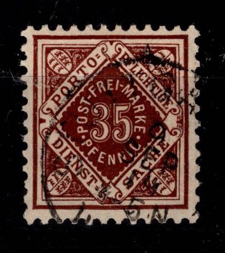 Württemberg 132 gestempelt