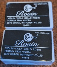 Leto Rosin #603 Kolophonium Violine Streichinstrumente 2 STCK.