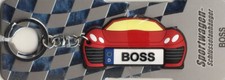 Sportwagen Schlüsselanhänger