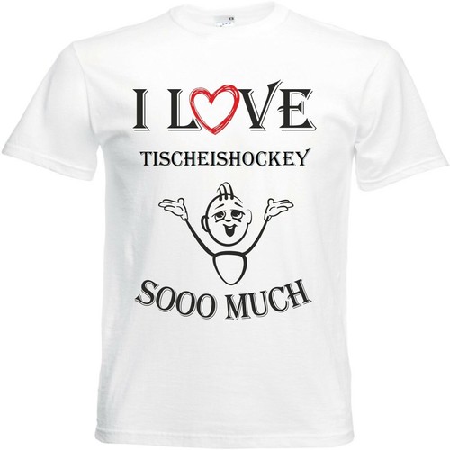 Shirt love tischeishockey - t-shirt,