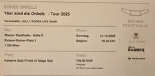 2 böhse onkelz tickets in