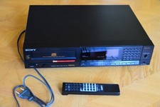 Sony CDP-750 CD-Player mit TDA1541 - serviced - new laser and belt - FB / remote
