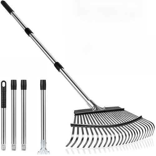 Gartenrechen zähne mit - zähne,