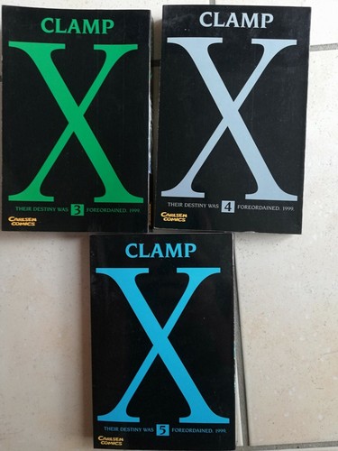 Clamp manga - x,