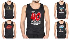Träger T-Shirt zum 40.Geburtstag - 40 Jahre Top - Coole Sprüche Geburtstag 40