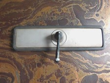 GENEX Wartburg 535 Spiegel gemarkt Panoramaspiegel 1982  Rückseite silbern  1982