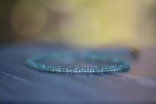 Blauer Aquamarin facettiertes