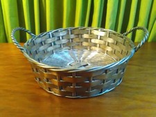 Brot- Korb Obst- Körbchen versilbert Historismus Jugendstil Frankreich antik