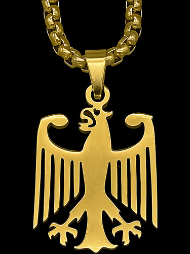 Großer anhänger adler - anhänger,