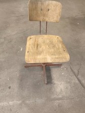 Metalldrehstuhl - Vintage Industrie, Dämpfung verstellbar Bauhaus Werkstatt alt