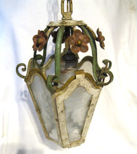 Alte antike Hängelampe