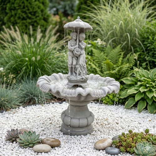 Große fontäne springbrunnen - große,