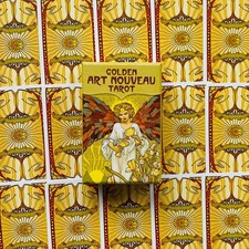 Golden Art Nouveau Tarot Mini