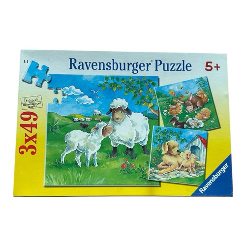 Ravensburger puzzle 3x49 - puzzle, teile