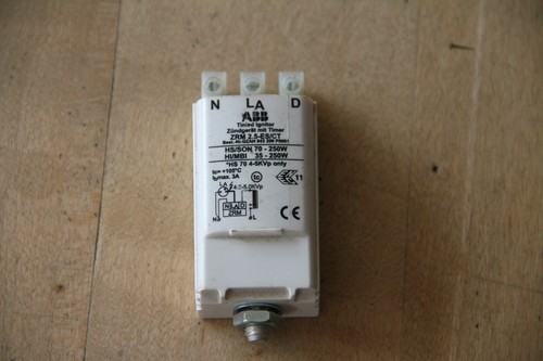 Abb zündgerät typ zrm - typ, 2
