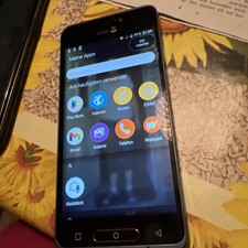 Doro 8035 4G Senioren Smartphone  Metallic Blau Handy