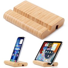 Tablet Ständer Bambus Handy