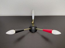 Kleine Sputnik-Deckenlampe aus den 50er Jahren, sehr schön