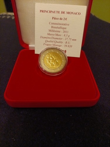 Euro gedenkmünze monaco - euro,