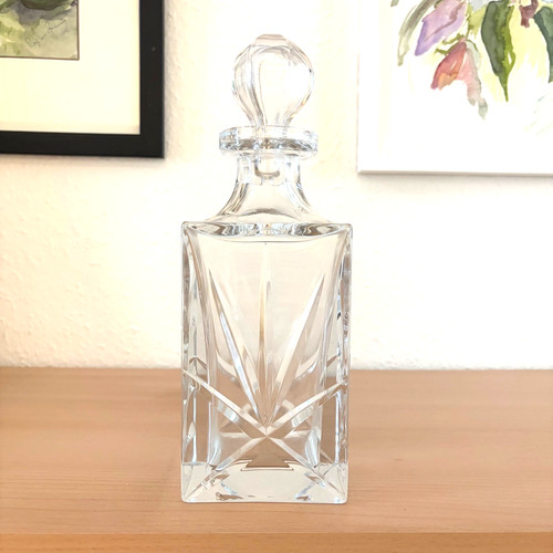 Cognac karaffe geschliffenes - cognac,