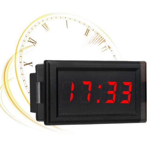 Runde einbau elektronische uhr - einbau,