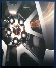 Prospekt brochure 2009 Pontiac Programm Solstice  G3   Vibe (USA) 120 Seiten!