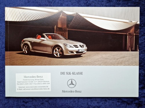 Mercedes slk prospekt - mercedes, 11.2006
