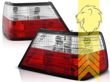 Rückleuchten für Mercedes Benz W124 Limousine C124 Coupe A124 Cabrio rot weiss