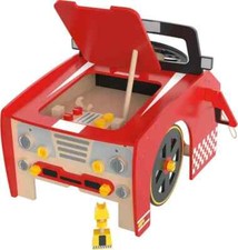 Playtive Auto-Mechaniker, aus Echtholz Kinder Spiel Entwicklungsspielzeug