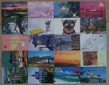 20 Verschidene Japanische Telefonkarten - Gebraucht