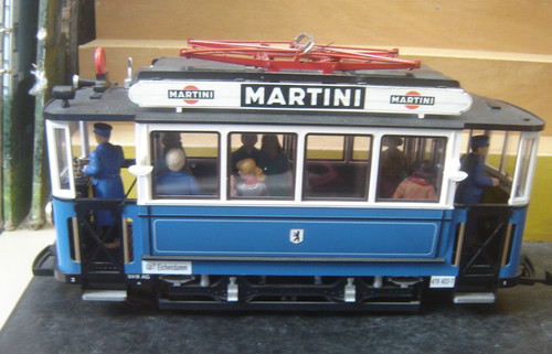 Lgb 2035 straßenbahn blau - straßenbahn,