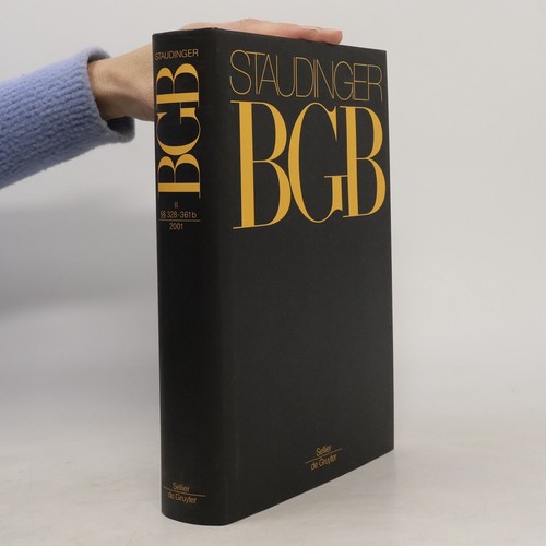 Staudinger bgb julius - staudinger, | 