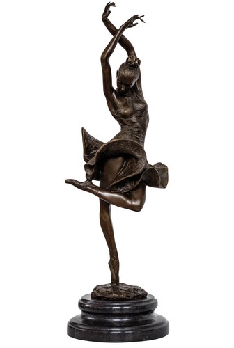 Bronzeskulptur antik stil - bronzeskulptur, im