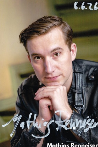 Autogrammfoto mathias - autogrammfoto,