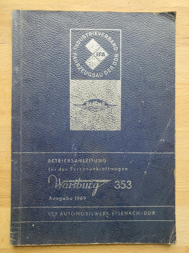 Original ddr betriebsanleitung - original,