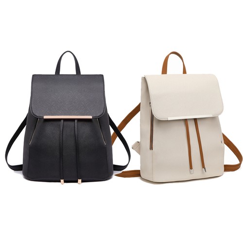 Leder damen rucksack - pu,